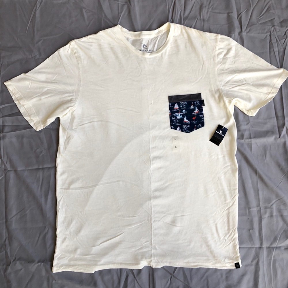 Rip Curl Pocket T-Shirt Mens Large